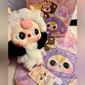 Baby Three Big Head Zipper Bag